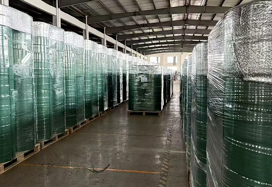 PET strapping warehouse stock