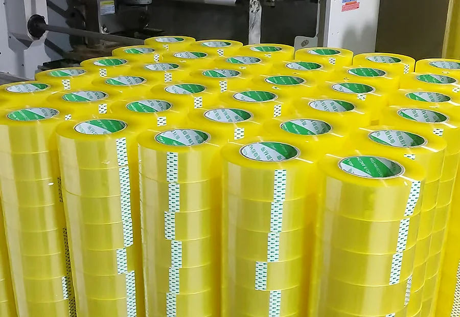 BOPP tape warehouse stock