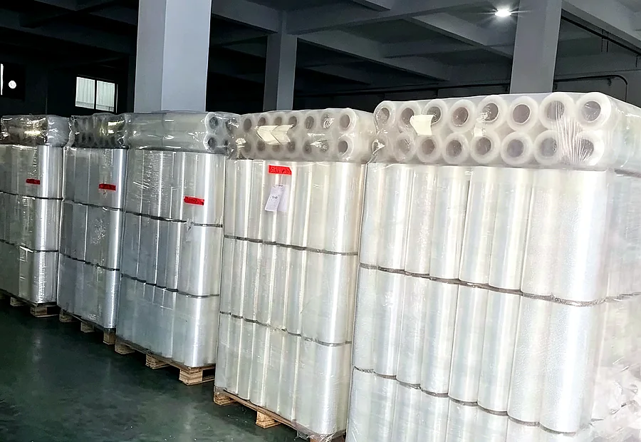 Stretch film warehouse stock